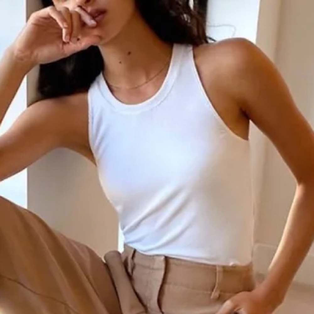 Wilfred Free Go-To Ribbed Tank - Picture 4 of 4